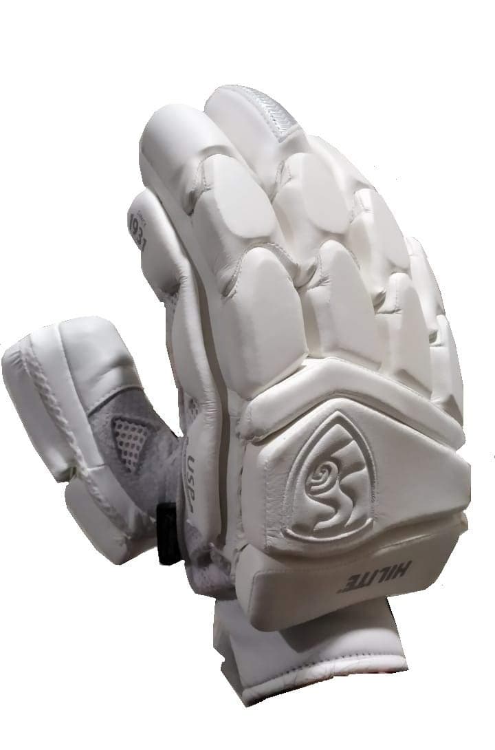 SG Batting Gloves Hilite White Adult Right Hand, l