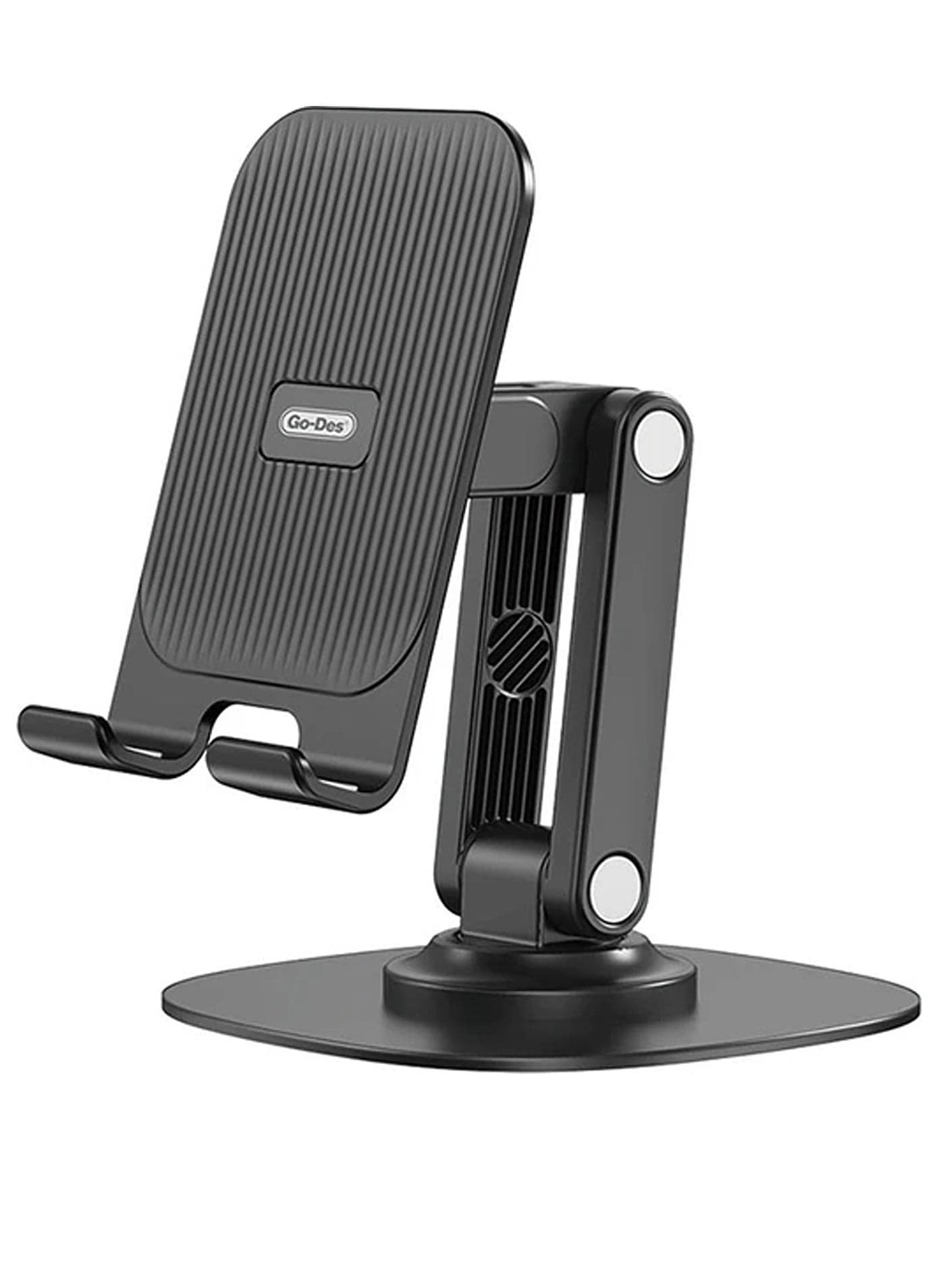 Go Des GD-HD757 Collapsible Bracket Double Folding Car Mobile Holder Grey