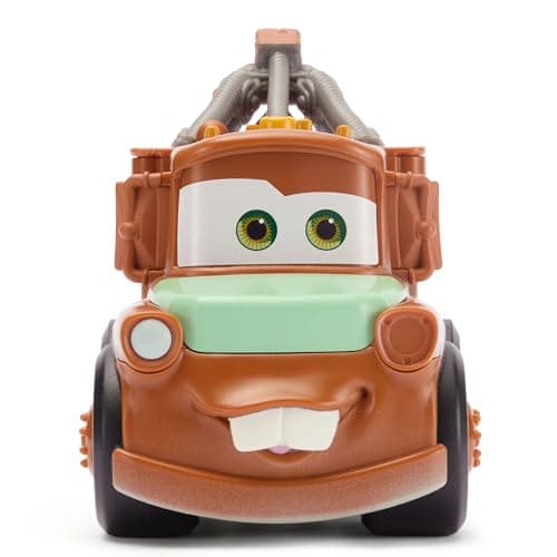 Disney Store Official Mater Push N Go Talking Vehicle Pixar Cars Toys Talking Moving Action Cars Movie Toys Engine Reveal Catchphrases Disney Gift for Boys