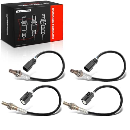 A-Premium O2 Oxygen Sensor Compatible with Ford Explorer 2011, Edge 2011 & Lincoln MKX 2011, 3.5L 3.7L, 4-PC Set, Replace# 9E5Z9F472D