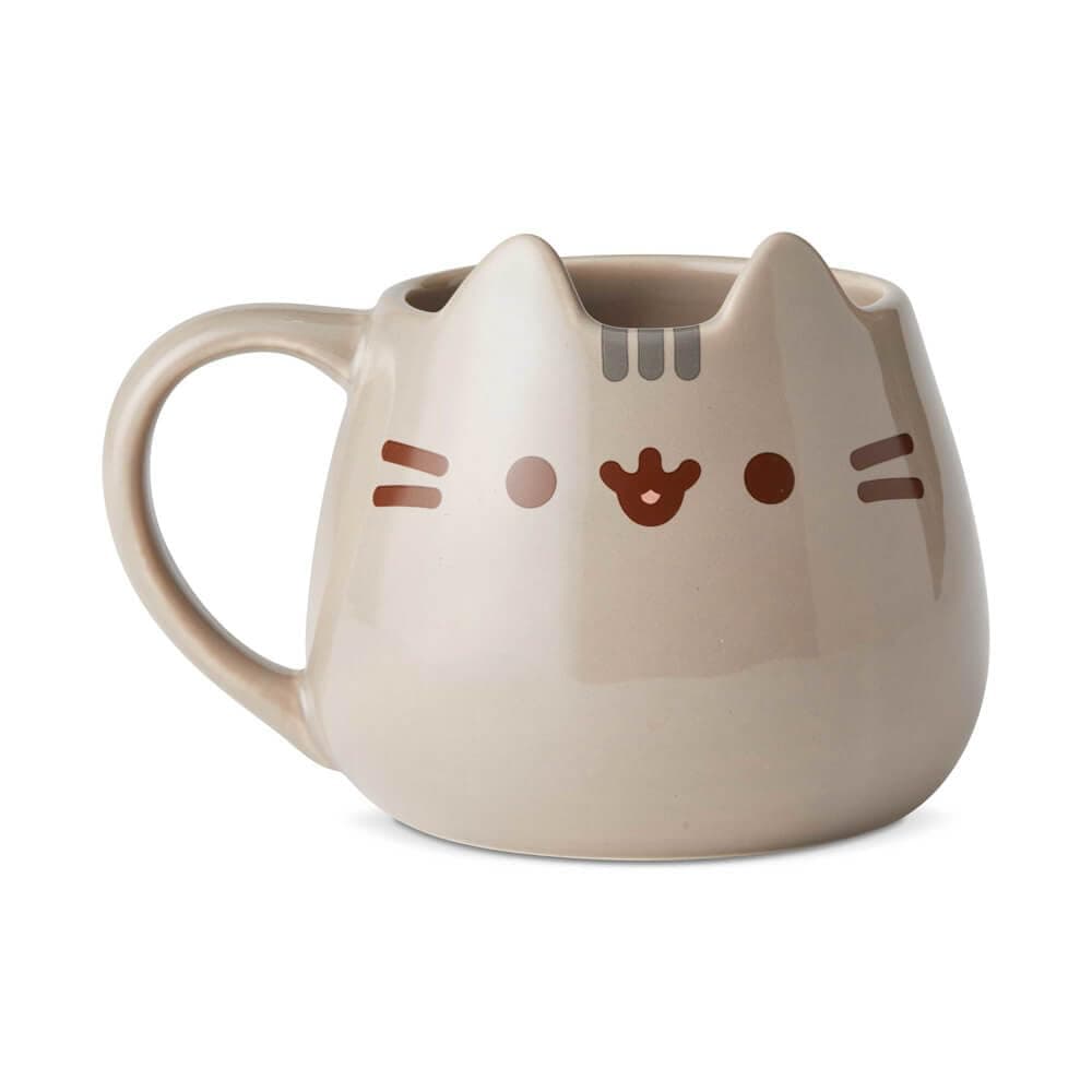 Enesco 6002676 Name is Mud Pusheen Sculpted Mug 16 oz Multicolor
