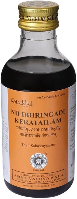 Kottakkal Arya Vaidya Sala Ayurvedic Nilibhringadi Keratailam 200 ML