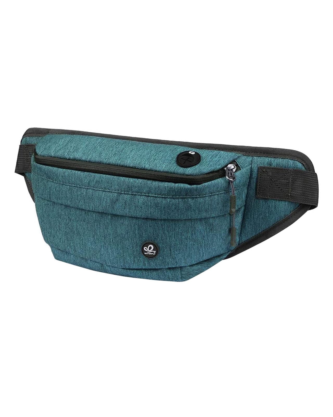 WATERFLY Fanny Pack Waist Bag: Large Crossbody Fannie Bum Belt Bag Hip Phanny Pack for Men Women Outdoor Sport Hiking Traveling Walking