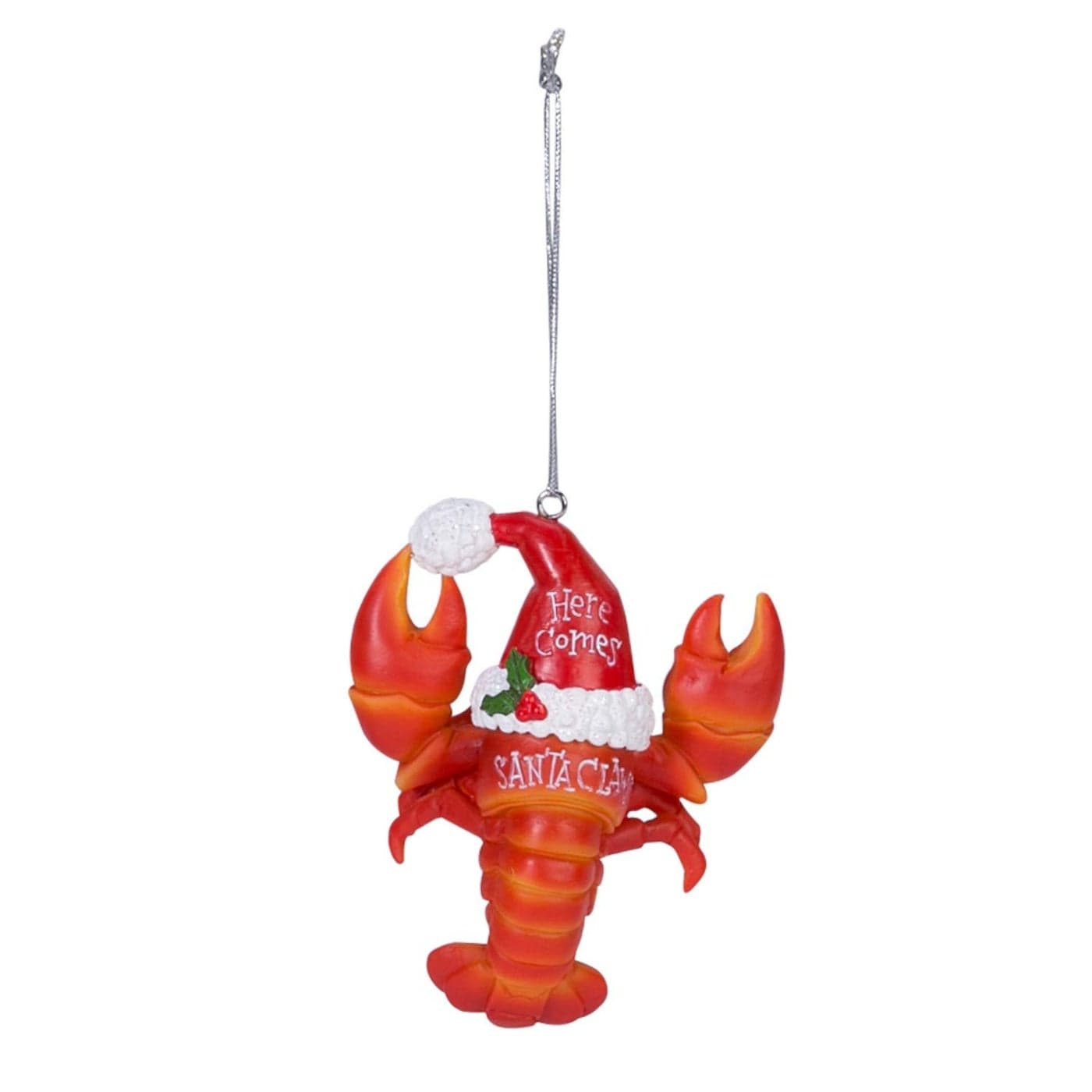 Beachcombers SSBCS04132 Santa Claws Lobster Ornament