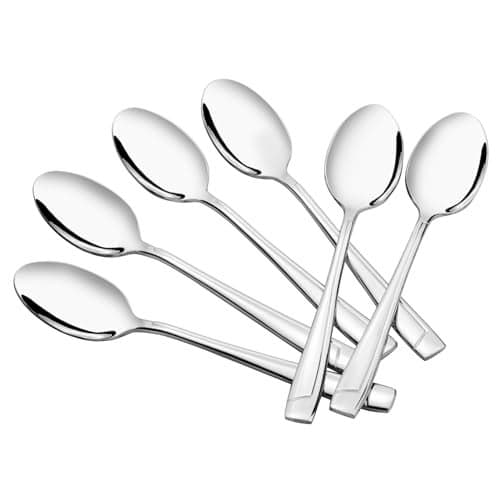 Anbers Stainless Steel Demitasse Espresso Spoons, 5-Inch, 16 Pieces