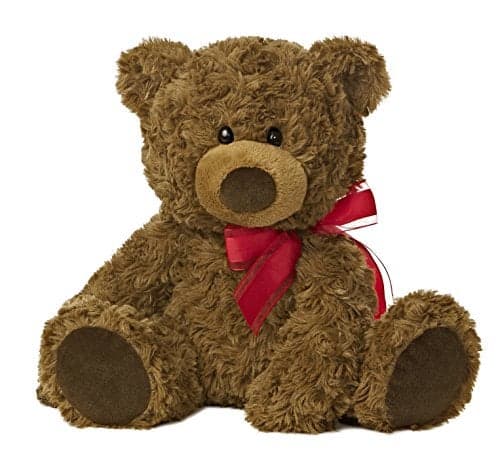 Aurora® Snuggly Coco Bear™ Stuffed Animal - Comforting Companion - Imaginative Play - Brown 13 Inches