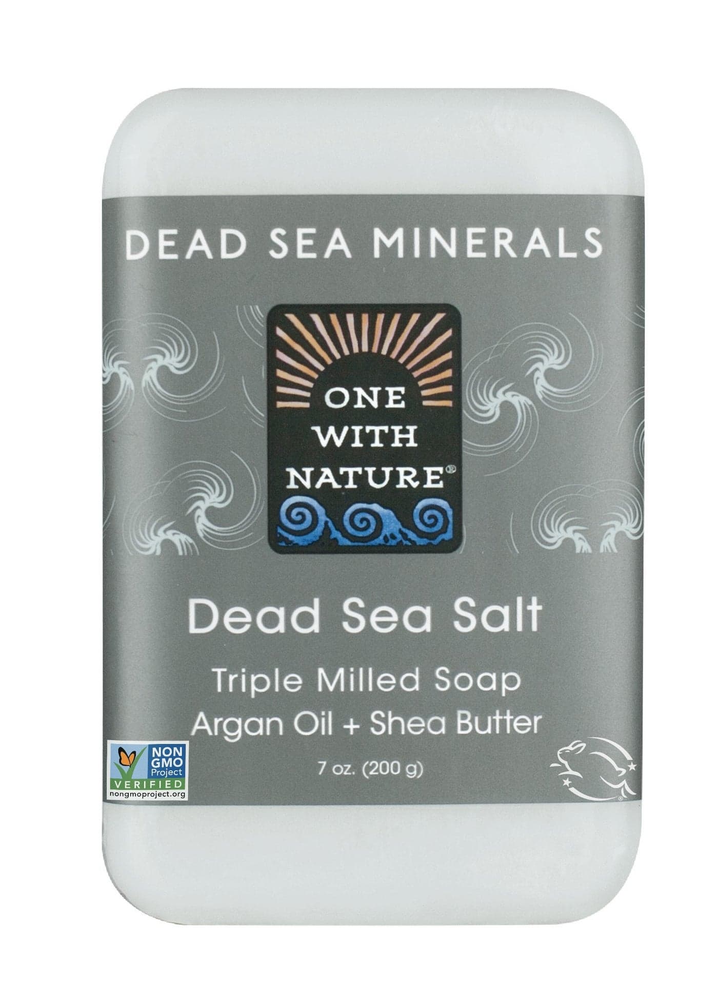 One With Nature Dead Sea Mineral Salt Soap 7 Oz