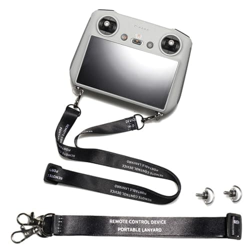 CoolShef Balance Lanyard for DJI RC/RC 2/RC Pro Controller, Adjustable Lanyard Neck Strap, Compatible with DJI Mini 4 Pro/Mini 3/Mini 3 Pro Controller (28-55'', with Screws)