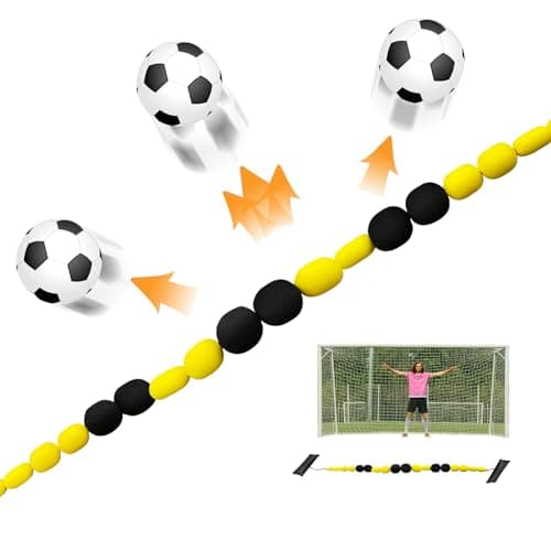 TNZMART Goalkeeper Soccer Football Agility Goalie Reflex Training Practice Drill Equipment Gear 9-13 FT (9 FT)