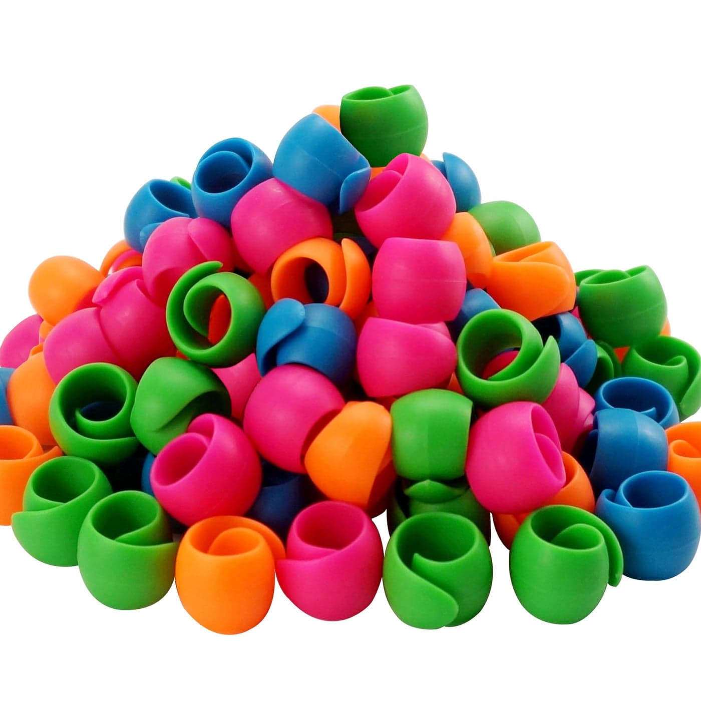 New Brothread 100pcs Thread Spool SaversSpool Huggers Prevent Tails from Unwinding No Loose Ends for Sewing and Embroidery Machine Thread Spools