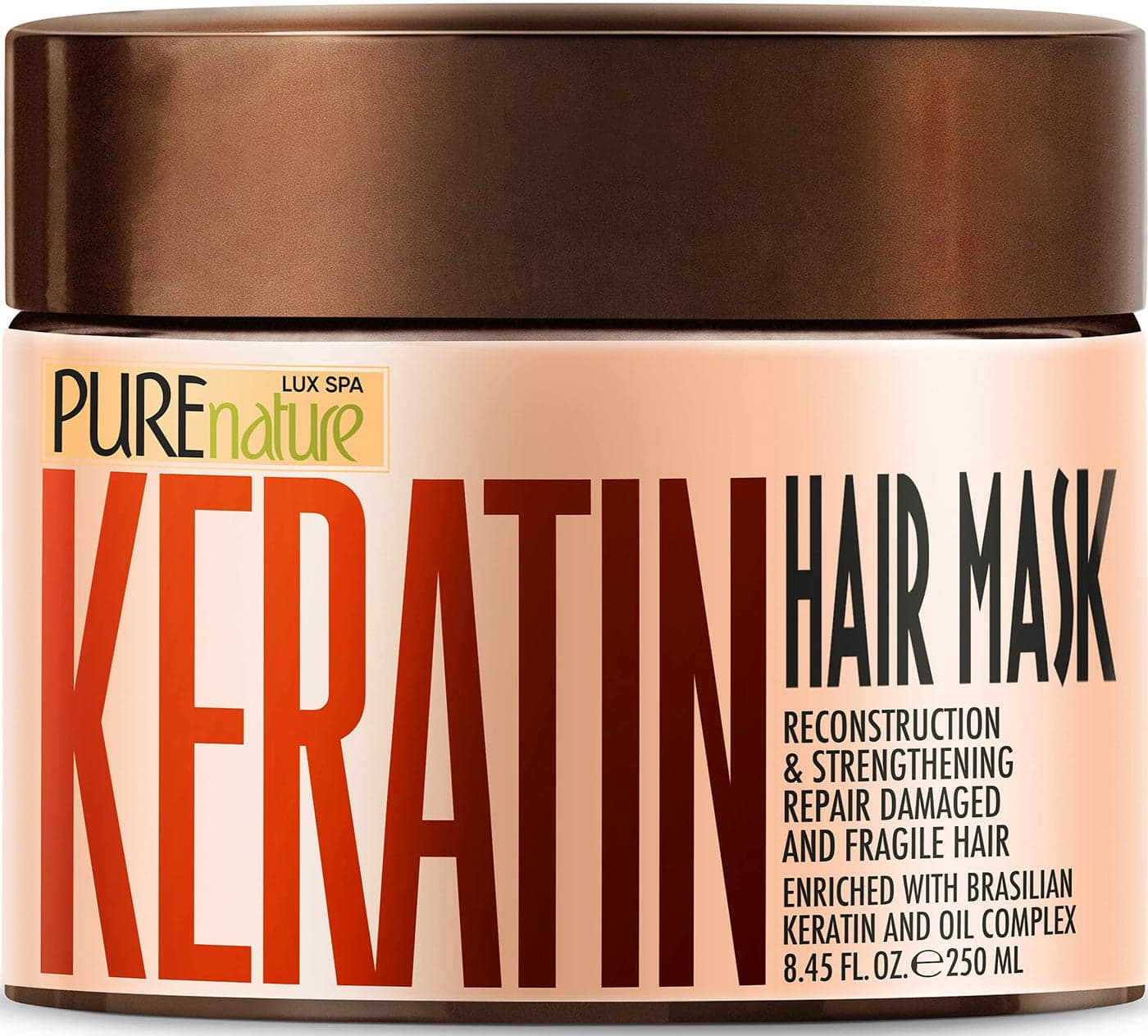 Keratin Hair Mask Deep Conditioning Treatment for Dry and Frizzy Hair Advanced Repair for Extremely Damaged Hair Hydrating Conditioner with Collagen Protein Moisturizing for Curly Women and Men