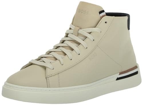 BOSS Clint High Top Leather Sneaker