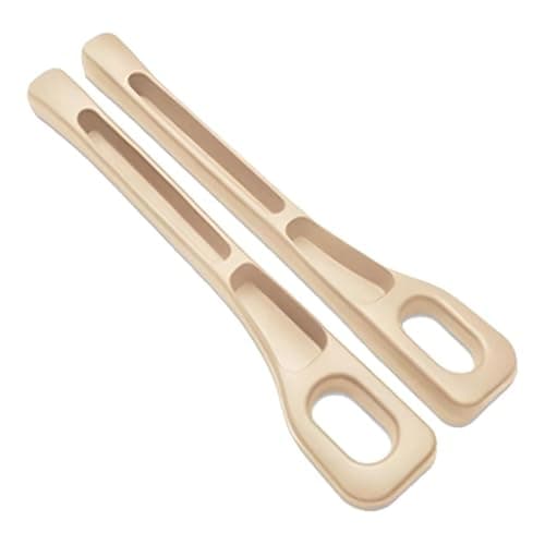 JVCV® Car Seat Gap Filler with Double Slot Storage – Premium PU Leather Gap Plug Organizer for Cars | Anti-Drop Design, Easy Installation (Beige)