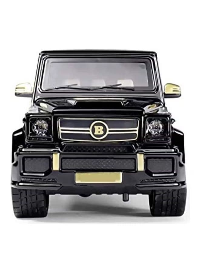 Die Cast Brabus Benz Pull Back Car Toy Multicolour