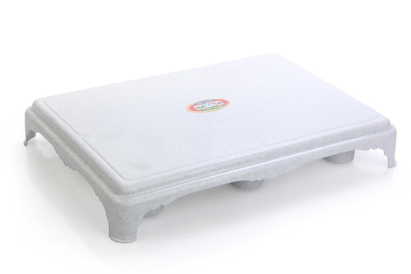 Nayasa Asan Patla 505| Durable Patla for Home | Light Weight Patla | Multipurpose Patla | Patla for Kitchen and Bathroom | White