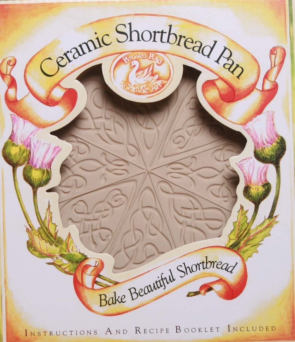 Brown Bag Design Celtic Knot Shortbread Cookie Pan 1112Inch by 9Inch