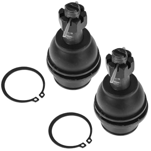 TRQ Front Lower Driver and Passenger Side Ball Joint Set Compatible with 07-13 Chevrolet Silverado 1500 for Aluminum Control Arms 07-14 Tahoe for Aluminum Control Arms