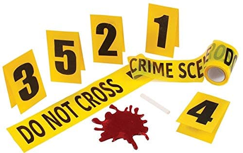 Fun World Crime Scene Kit Halloween Dcor