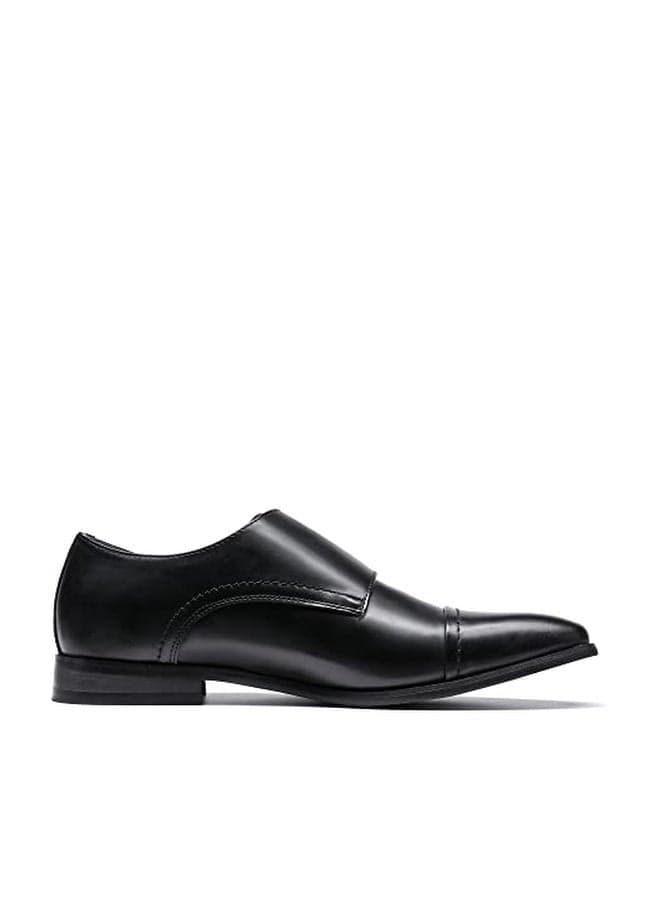 Bruno Marc Men's Dress Loafer Shoes Monk Strap Slip On Loafers,Size 10.5,Black,HUTCHINGSON_2