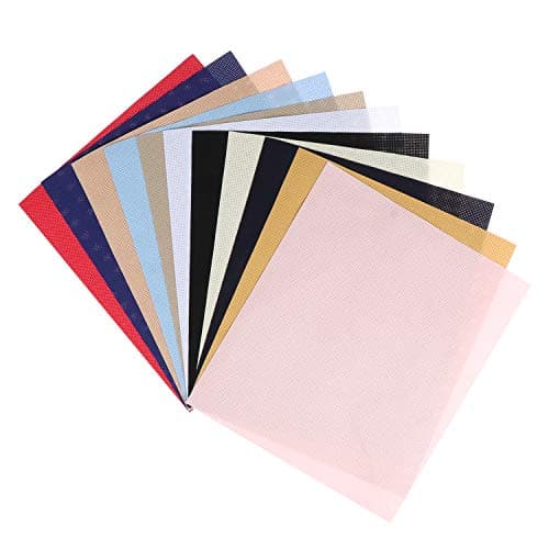 10pcs Cross Stitch Fabric DIY Cross Stitch Aida Cloth Fabric for Embroidery DIY Handmade Art Craft 5959in
