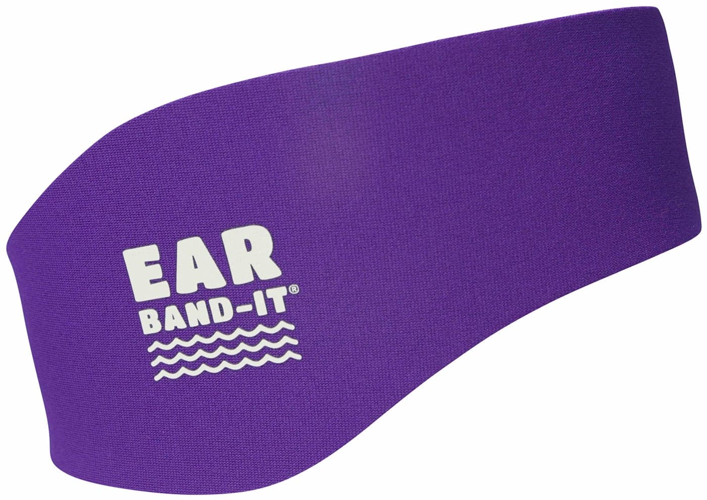 Earvolution Ear Band-It Original Swimming Headband for Kids/Adults - Invented by Ear, Nose, and Throat Doctor- Durable Neoprene Maximizes Protection - Putty Buddies Sold Separately - Purple - Medium