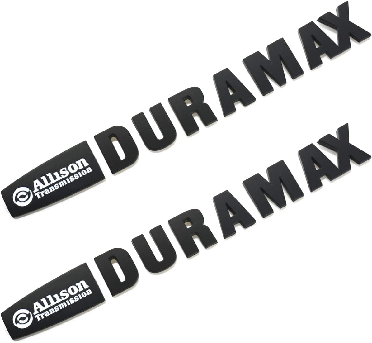 Aimoll 2pcs Allison Duramax Badges Emblems for Silverado 2500 3500HD