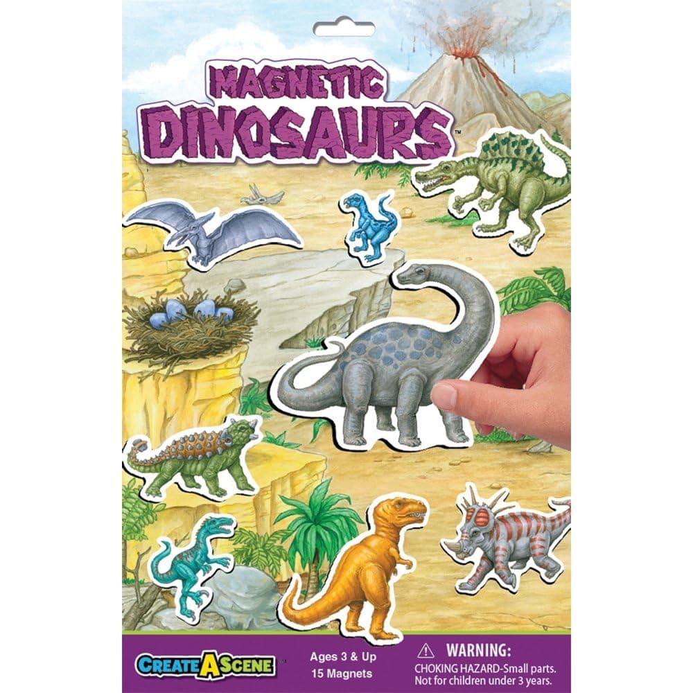 CreateAScene Magnetic Playset Dinosaurs