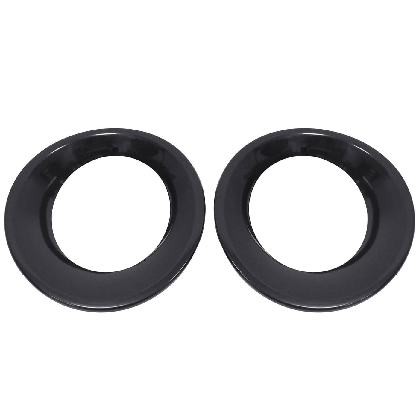 NewYall Pair Black Fog Light Lamp Cover Trim for BMW X3 E83 Before Facelift 20072010 Left and Right Side