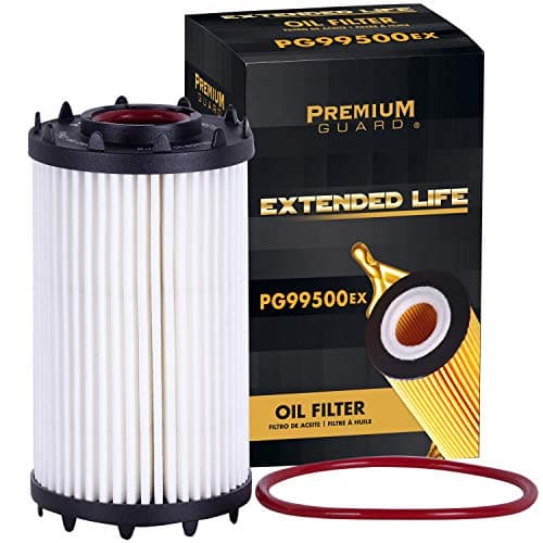 Premium Guard Extended Life Oil Filter up to 10k Miles PG99500EX | Fits 2019-2025 Porsche Cayenne, 2020-2025 Audi Q7, 2019-2025 Q8, 2018-2025 SQ5, 2018-2024 S5, 2020-2025 Porsche Macan