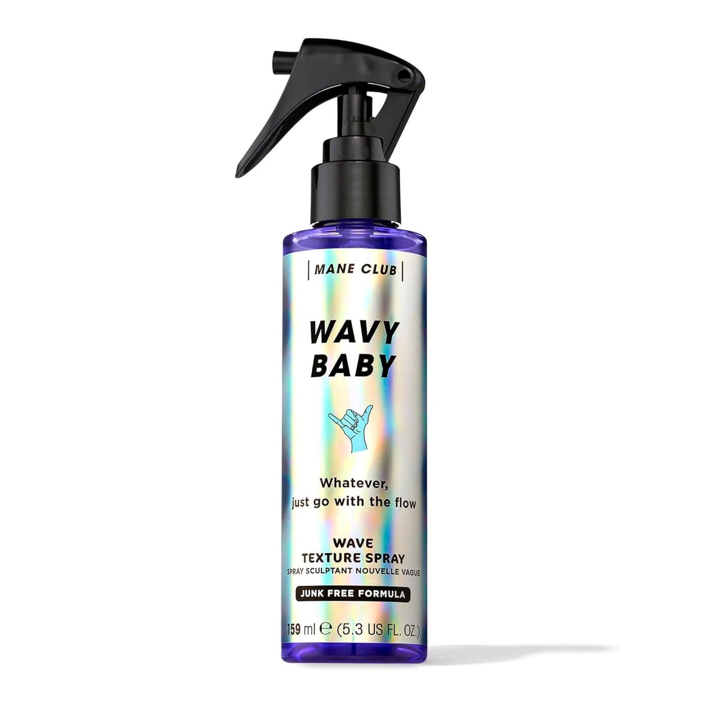 MANE CLUB Wavy Baby Wave Texture Spray cruelty free vegan no sulfates or parabens 53 Oz