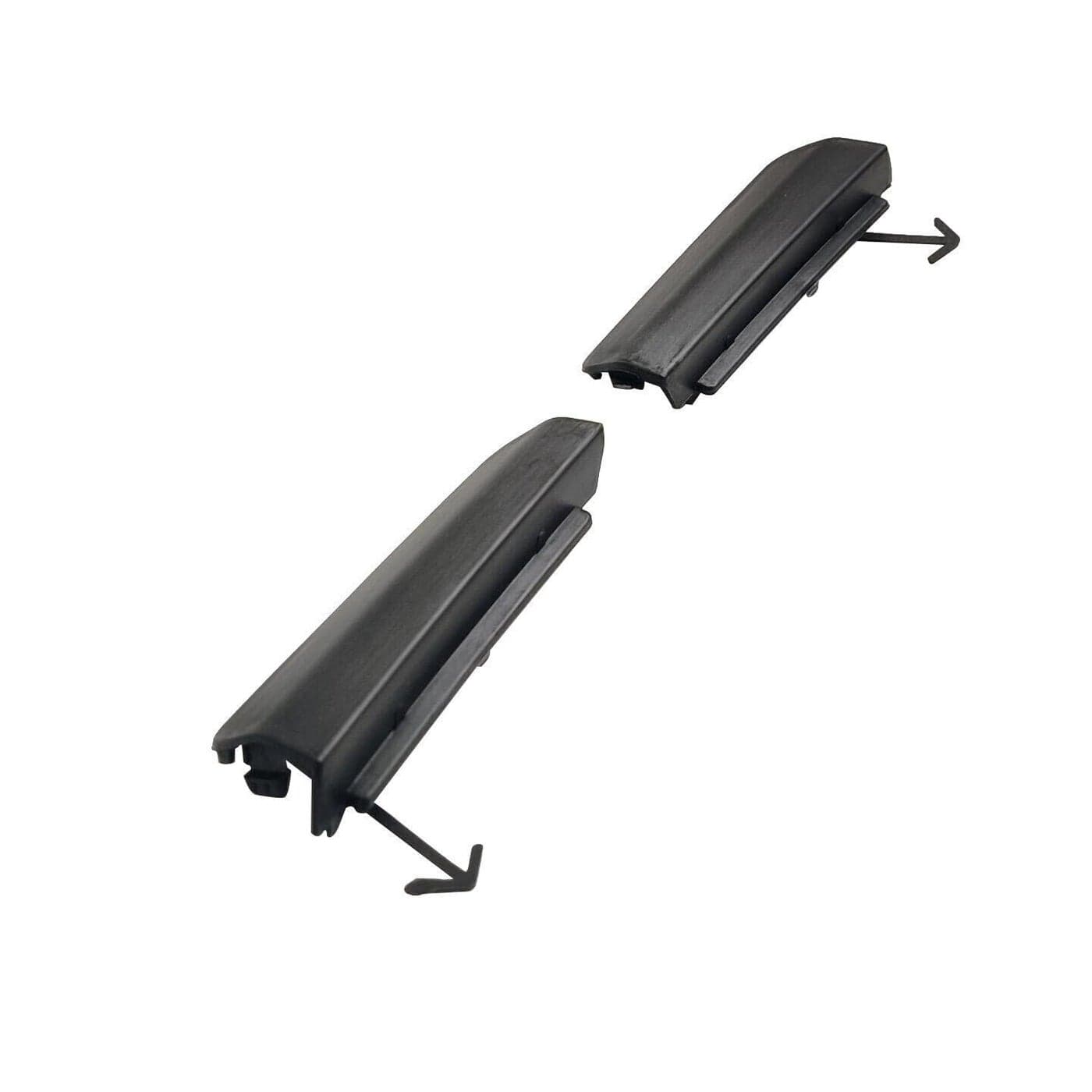 1 Pair Upper Front Bumper Tow Hook Eye Cover Cap For Toyota RAV4 20192023 LE 524380R901 524370R901