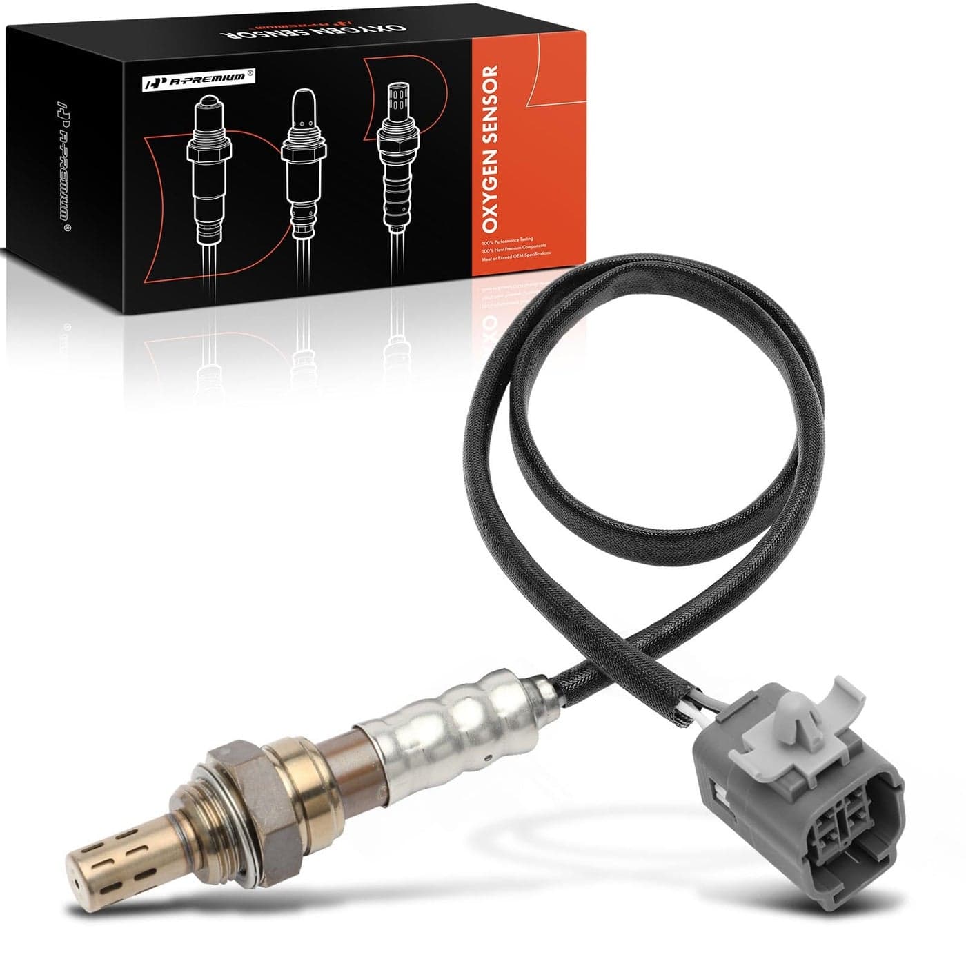 APremium O2 Oxygen Sensor Compatible with Mazda CX7 2007 2008 2009 2010 2011 2012 L4 23L Downstream Replace 1900556094 1900556094