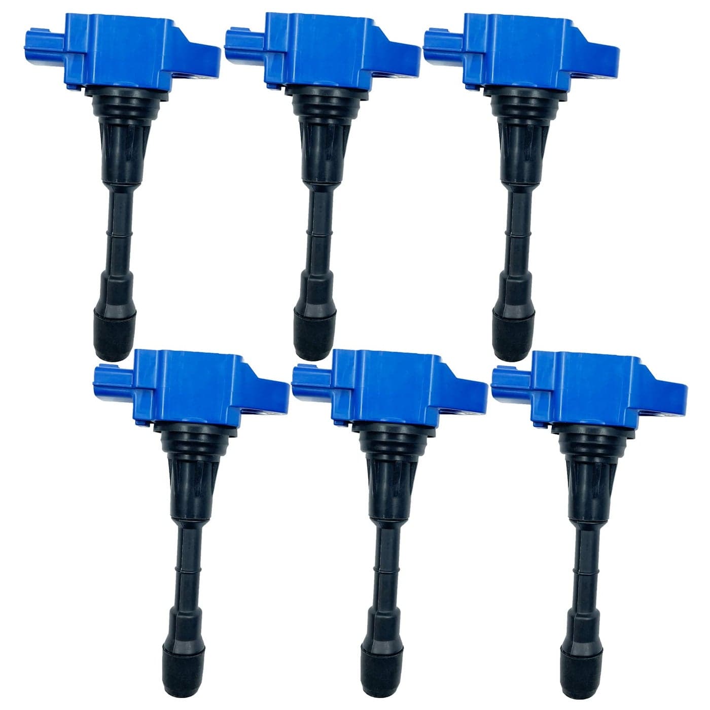 GP POWER IGNITION COIL UF550 22448JA10C 22448JA10A UF550 SET OF 6 COMPATIBLE WITH INFINITI EX35 FX35 G25 G35 JX35 M35 M35H Q50 NISSAN 350Z ALTIMA MAXIMA MURANO PATHFINDER QUEST 25 35 V6 VQ25 VQ35
