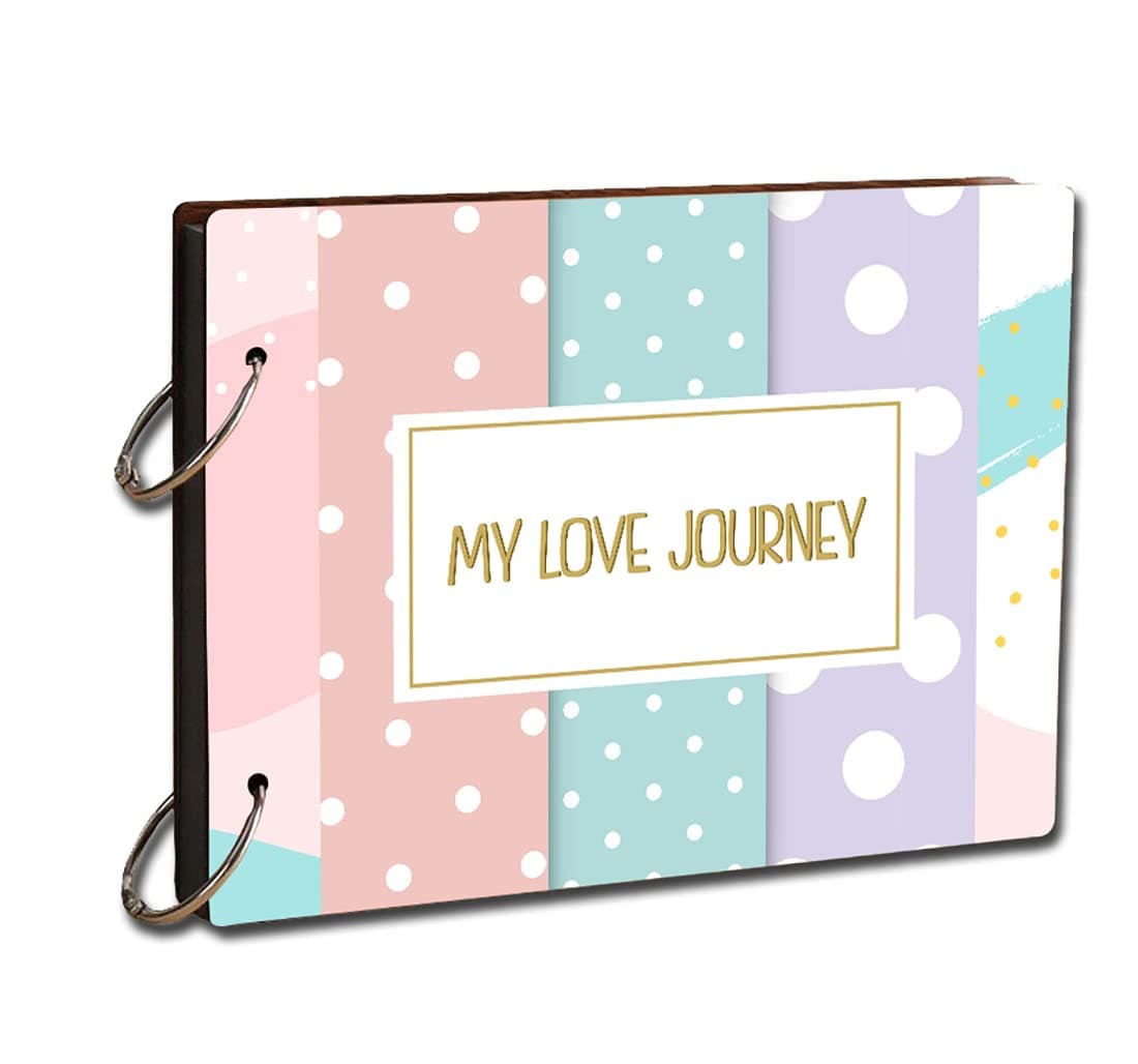 Paper Plane Design Valentines Day Gift For Loved Ones Craft Scrapbook Photo book (7) (Design 5) Standard
