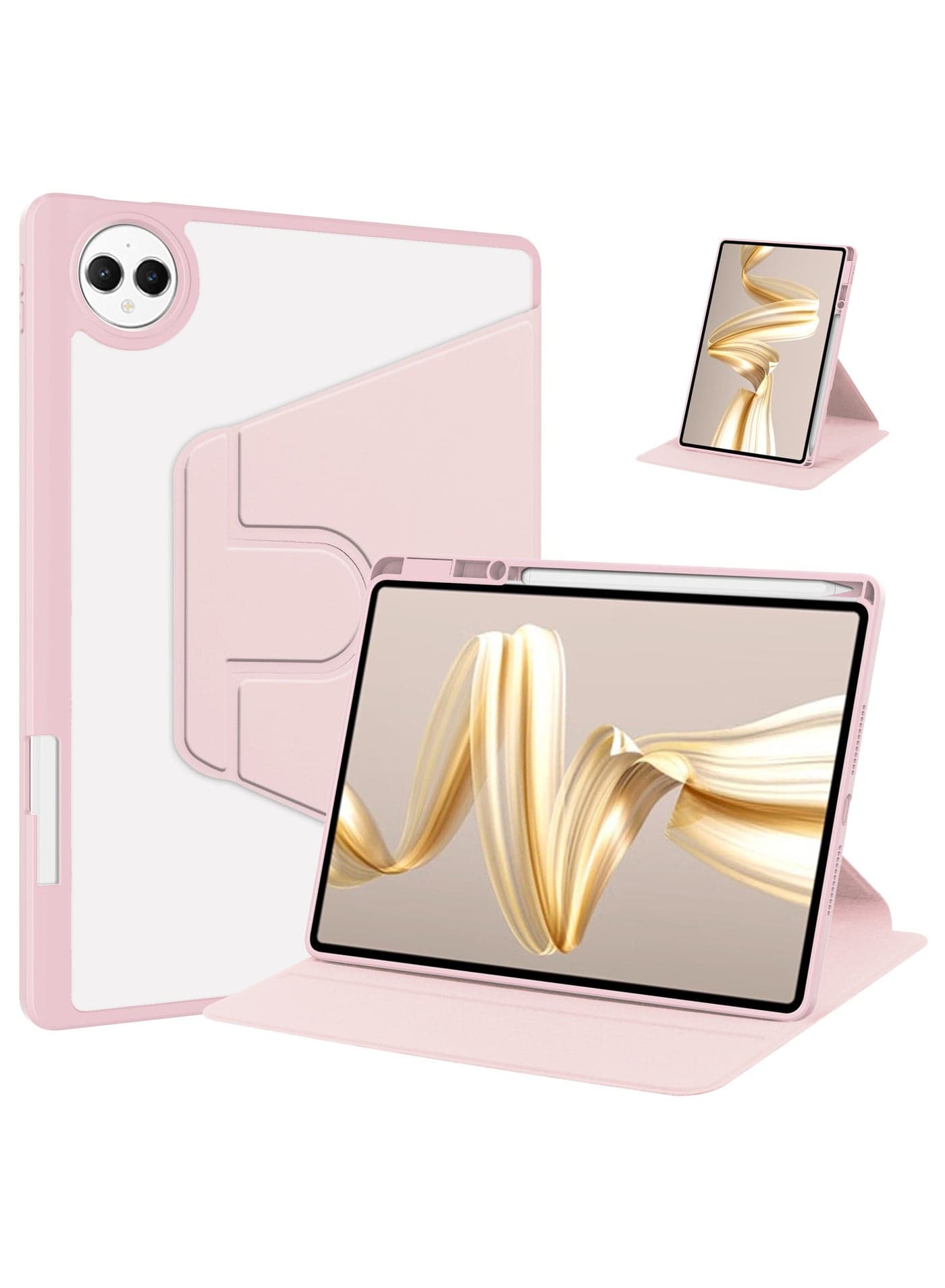 Tablet Case for Huawei MatePad Pro 12.2 inch 2025 360° Rotating Kickstand Protective Cover with Pen Slot