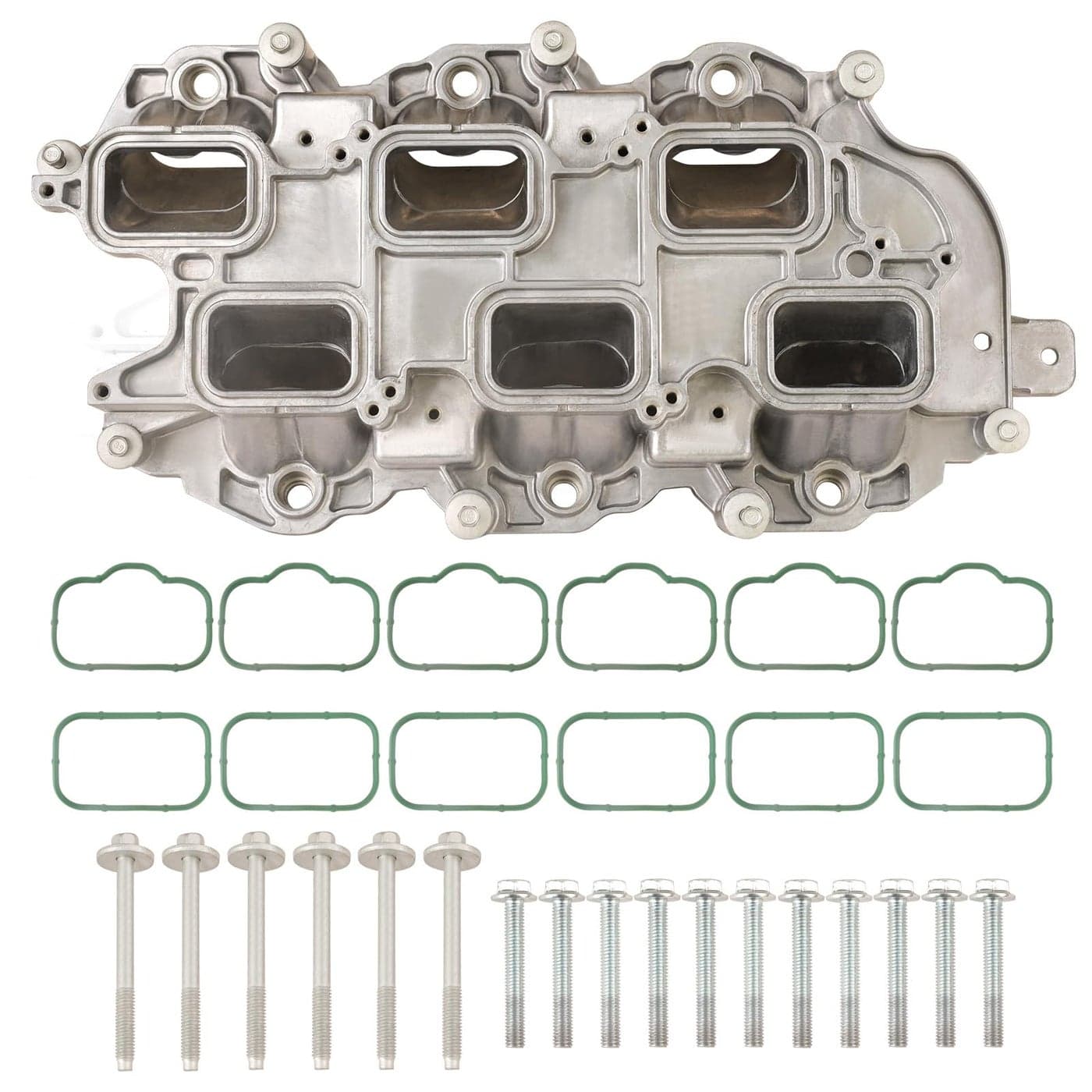 MITZONE Upgrade Aluminum Lower Intake Manifold with Gasket