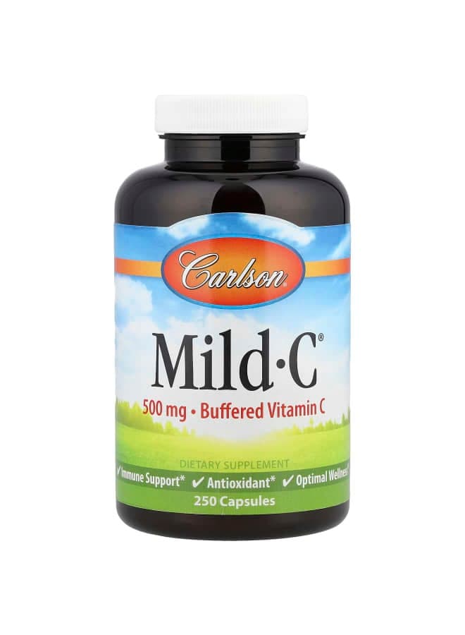 Mild-C®, Buffered Vitamin C, 250 Capsules