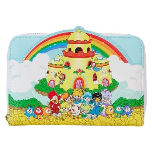 Loungefly Rainbow Brite Color Castle Zip Around Wallet