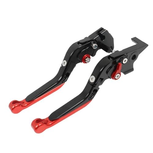 CHIFUN Brake Lever and Clutch Lever Set Replacement for BMW F750GS F850GS 20182021 F900R F900XR 20202022 Aluminum Motorcycle Handlebar Lever Foldable Length AdjustableRed