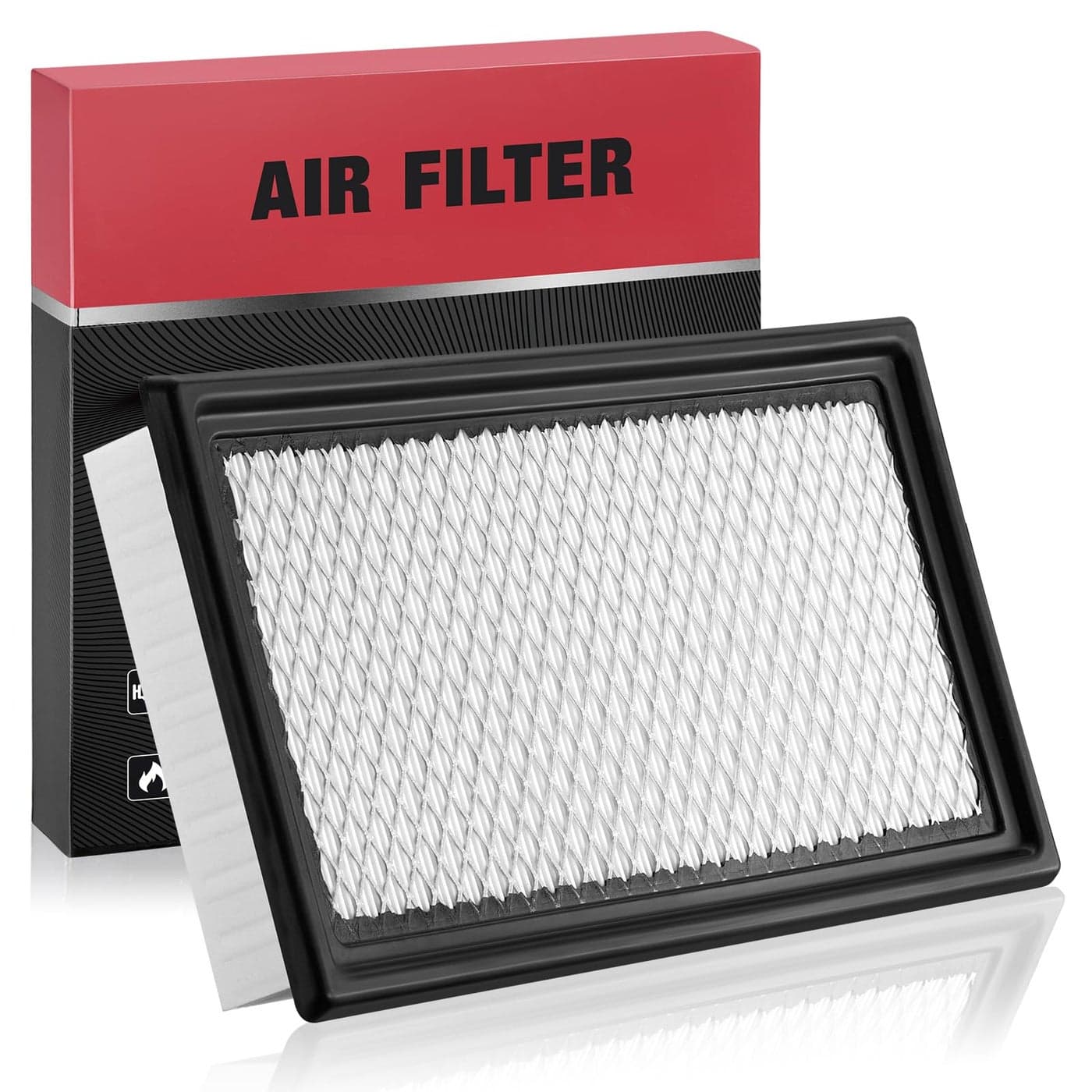BDFHYK FA1884 Engine Air Filter Compatible with Ford Edge 20072014 Explorer 20112023 Fusion 20102012 Taurus 20102019 Taurus X 20082009