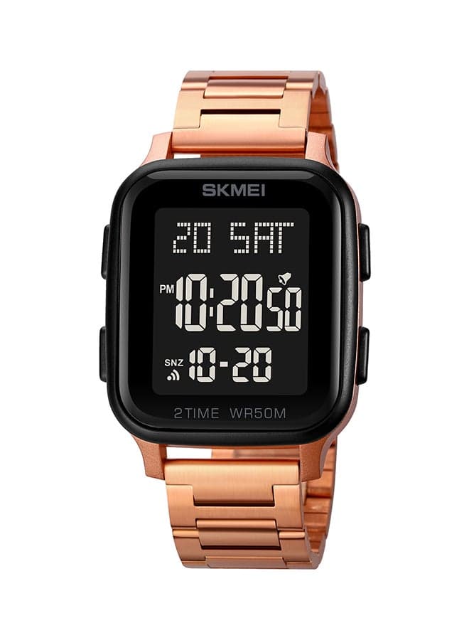 Men's Fashion Outdoor Sports Multifunction Alarm 5Bar Waterproof Digital Watch 1859