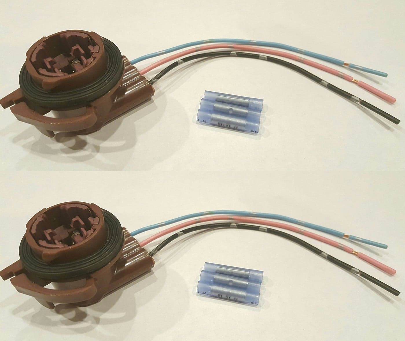 Muzzys Set of Two Wire Harness Pigtail Light Socket Repair Kit Replaces GM 15306147 ACDelco LS92 Dorman 645626 LEDStandard 31574157 Bulbs Turn Signal Brake Daytime Running Lights Backup