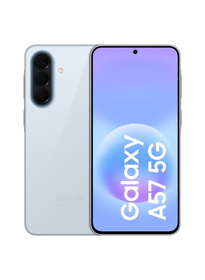 Galaxy A57 Dual SIM Awesome Icyblue 8GB RAM 128GB 5G - Middle East Version