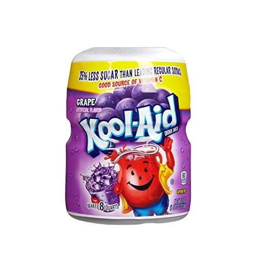 KoolAid Drink Mix Sugar Sweetened Grape 19 Ounce