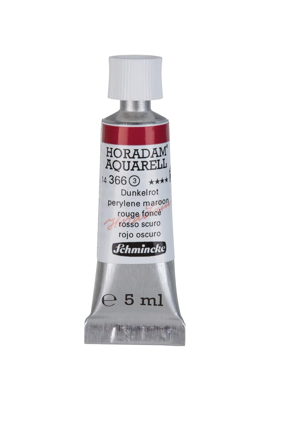 Schmincke 14366001 Horadam Watercolor 5 ml Deep Red