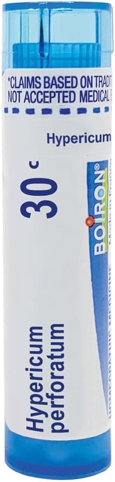 Boiron Arnica Montana 30C Pain Relief 80 Count Hypericum Perforatum 30C Nerve Pain Relief 80 Pellets
