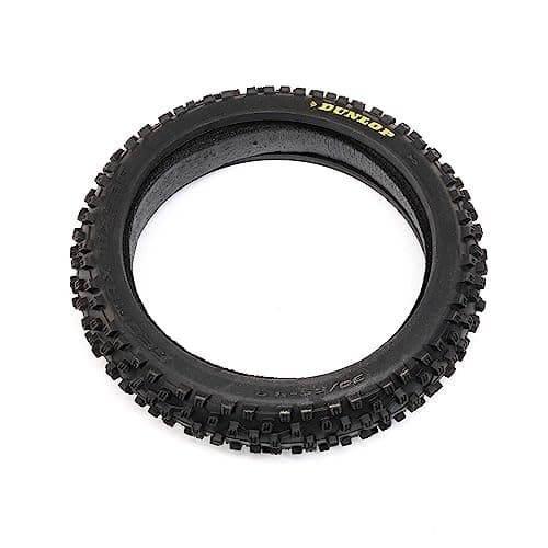 Losi Dunlop MX53 Front Tire w/Foam 60 Shore PM-MX LOS46008 RC Tire