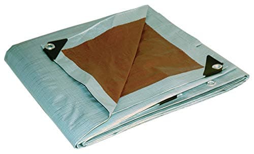 Dry Top Multi-Purpose Heavy Duty Poly Tarp 10x10 Feet, White