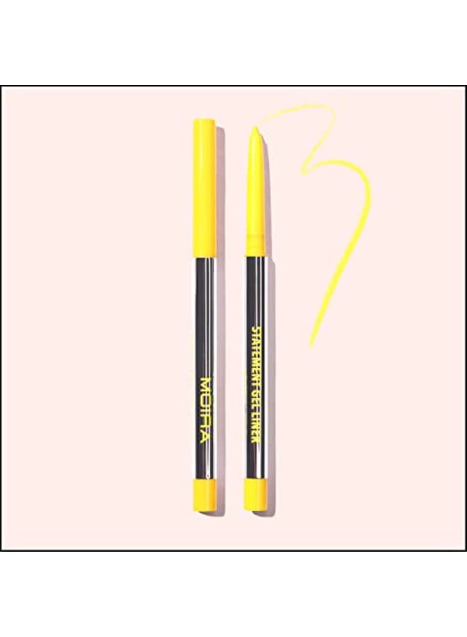 Moira Statement Gel Liner 010 Yellow