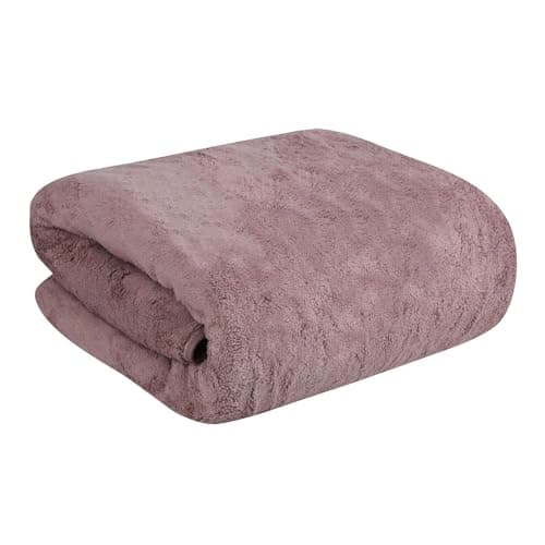 Fezora Microfiber Bath Towel for Men & Women – Large Size 70x140 cm, 400 GSM, Ultra Soft, Quick Dry, Lightweight & Super Absorbent Towel for Bathroom, Gym, Spa, Travel & Swimming (Wine)